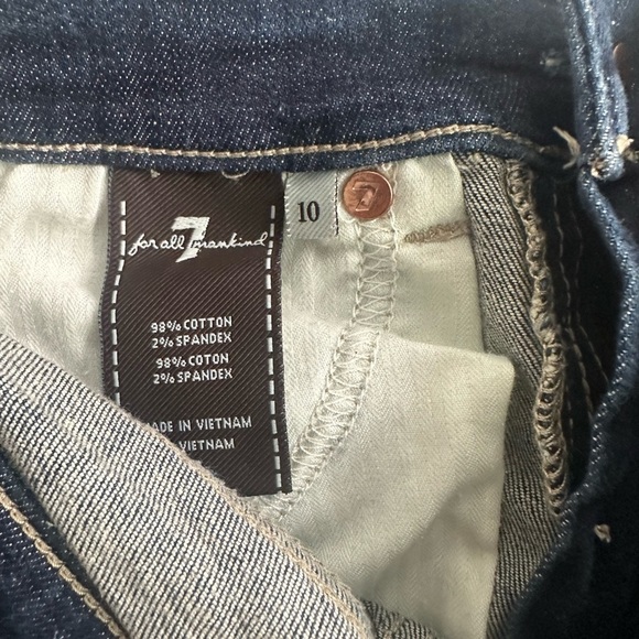 7 for all mankind denim shirt size 10 - Picture 7 of 7
